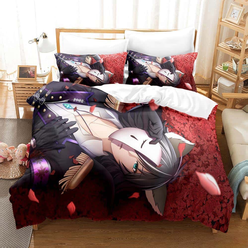 Fashion 3d Print Game Show By Rock! Bedding Set Cartoon Anime Three-piece Set Adult Kid Bedroom Duvet Cover Sets Home Textiles