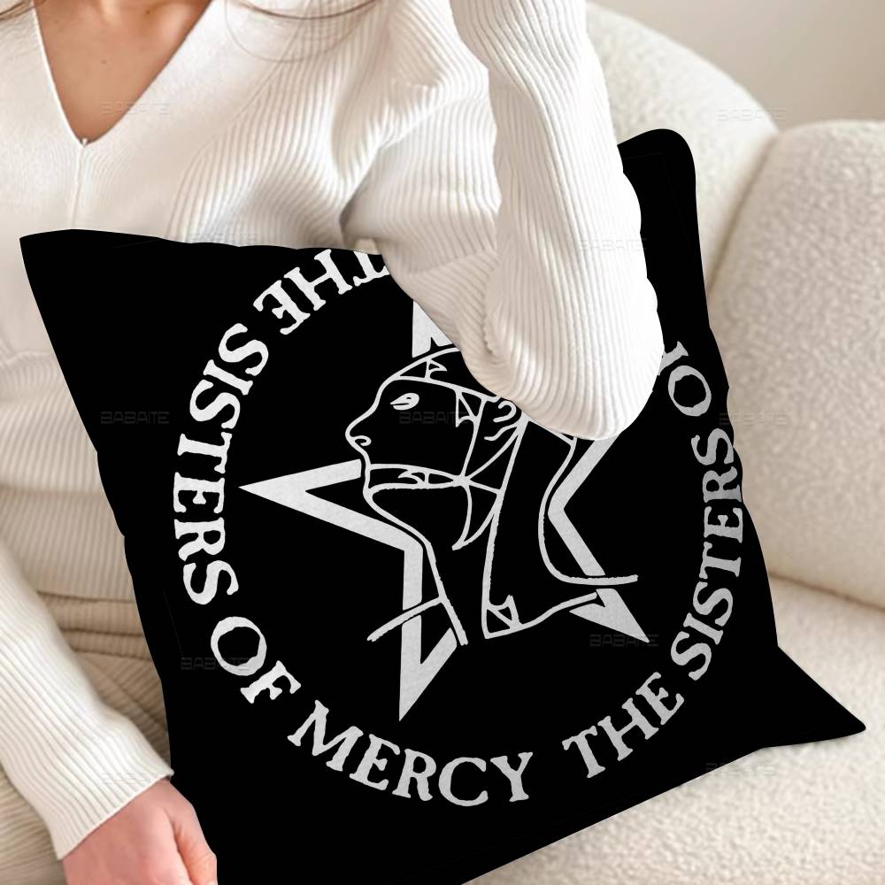 The Sisters Of Mercy Pillow Cover Design Cushion Cover Decor Holiday Decorati