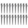 50PCS 8 hole outlet irrigation dripper Plastic micro sprinkler emitter  Lawn Watering