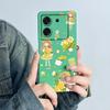 For Infinix Zero 30 5G Phone Case X6731 Cover Silicone Cute Panda Flower Boys Girls Shell Cartoon Funda Protective Casing Coque
