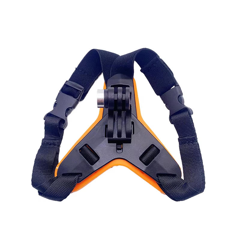 Motorcycle Helmet Chin Strap Mount Holder With Phone Clip Full Face Mobile Action Camera