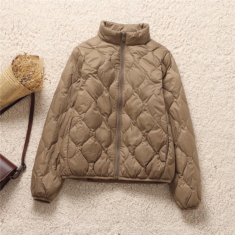 

In autumn and winter, the new cloud stand-up collar is light and thin, short down jacket, light and thin, and the bottom warm jacket. XXXL