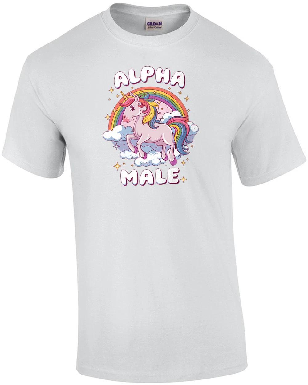 Alpha Male - funny sarcastic t-shirt 3XL