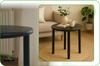 Stolik Czarny Okrągły Mdf Sosna 45X45X42 Do Salonu Sypialni Nowoczesny Design Vs38Bk Begryf