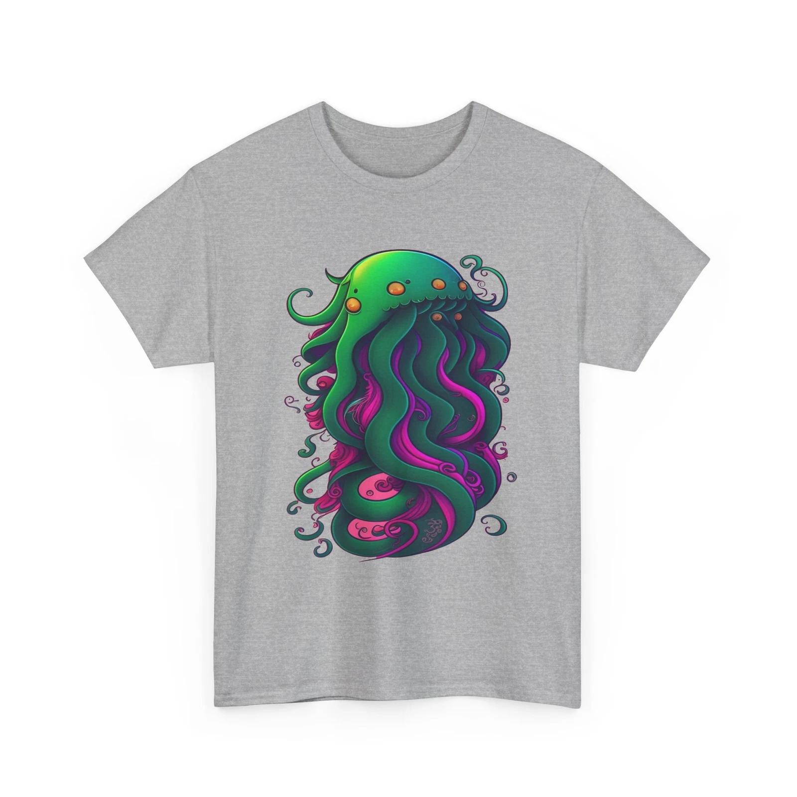 Octopus Cryptozoology T-Shirt | Cryptid Hunter Tee | Octopus T-Shirt 4XL