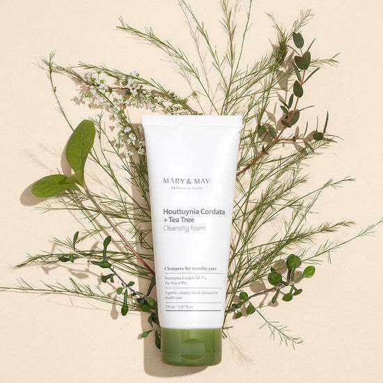 Mary&May Houttuynia Cordata + Tea Tree Cleansing Foam 150ml