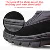 Men's Short Tube Thickened Cotton Shoes Non Slip Rubber Soles Plush Warm Winter Casual Snow Boots
