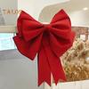 Christmas Big Bow Decoration Wedding Large Bow Ornament for Holiday Tree Wreath Porch Window Door Decor