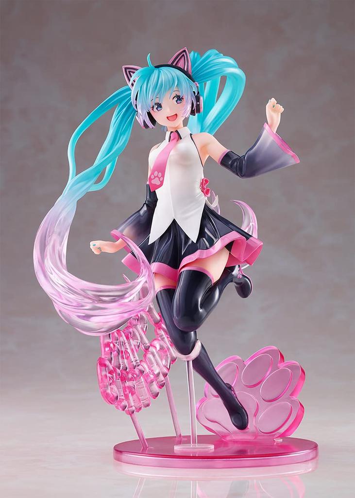 TAITO Narozeniny Hatsune Miku2021 AMP Figurka Kočka ~Všechno nejlepší k verzi~