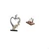 Küssendes Paar Figur Statue Sammlerstück Schreibtischornament für Schlafzimmer Hochzeit Bücherregal Schrank