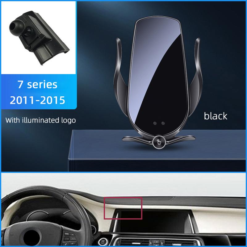 For Bmw X1 X2 X3 X4 X5 X6 X7 2 3 5 7 Series Wireless Charging Magnetic Car Phone Holder Base Charger Auto Accessories For iPhone