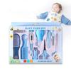 Hebrew 10 In 1 Luxury Manicure Grooming Kit for New Born Baby, Portable Infants Care Baby Grooming Kit Kids Care Accessories Set, Baby Health Care,