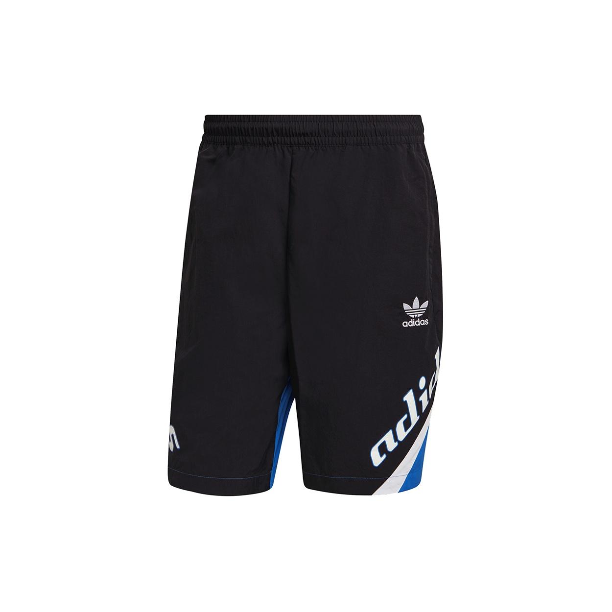 adidas originals MENS TGP Logo Printed Multicolor Sports Shorts Black Men s HA4739 S