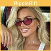 Fashion Sun Glasses Cat Eye Frame Uv400 Protection For Outdoor Sports