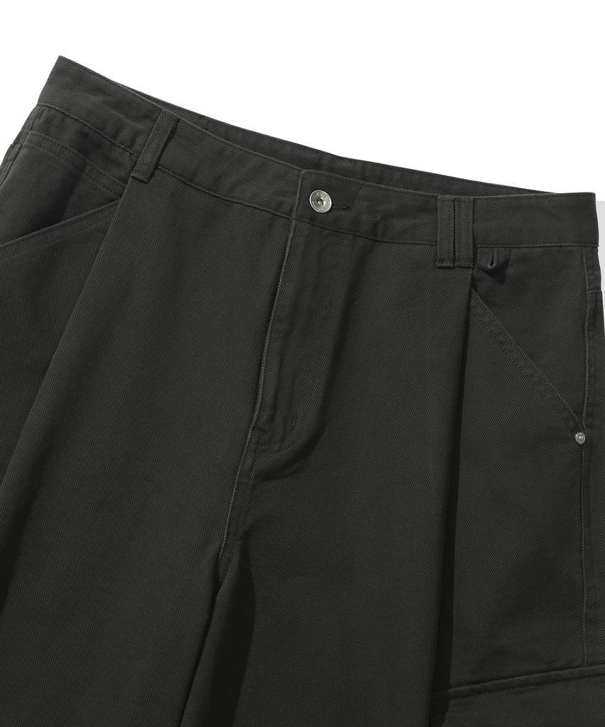 CGP 8-Part Bermuda Cotton Shorts - Charcoal