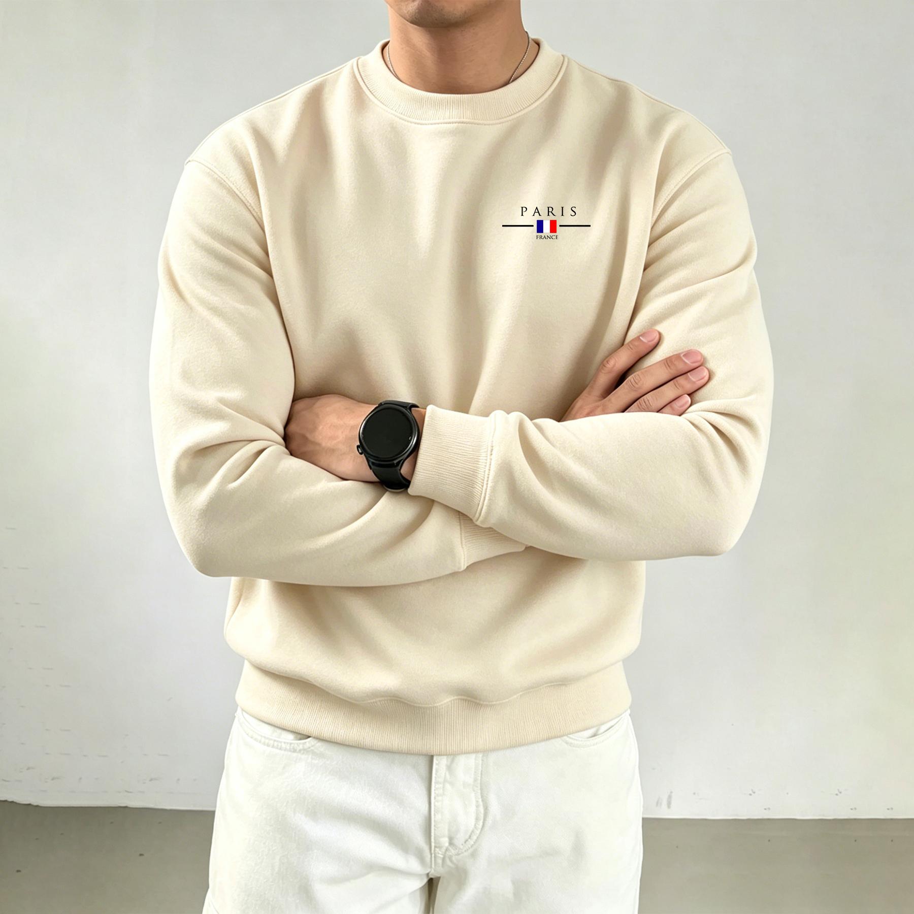 A versatile, basic crew-neck sweater that’s lightweight and durable—a must-have for students and office workers alike. L абрикосовый
