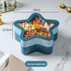 Huihuang Light Luxury Flower Divided Candy & Nut Tray
