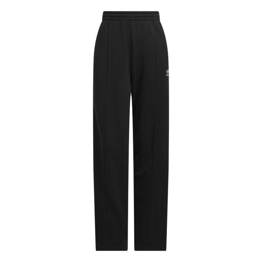(WMNS) adidas 3-Stripes Loose French Terry Wide Leg Joggers Pants Asia Sizing Black Women s IY7255 XL