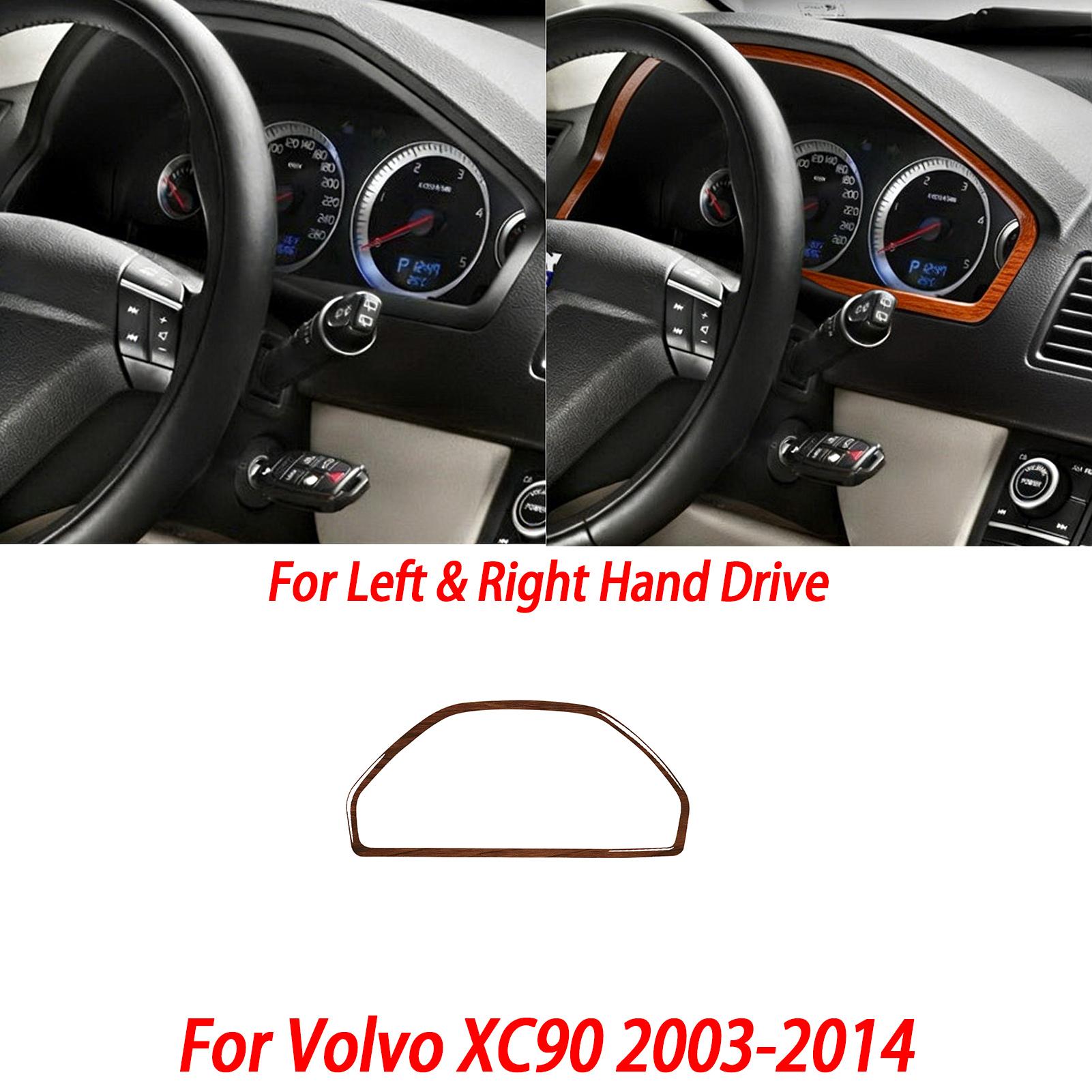 

Для Volvo XC90 2003-2014 Декоративная наклейка под дерево для интерьера автомобиля, накладка на панель управления стеклоподъемниками, воздуховод, рычаг переключения передач Black Carbon