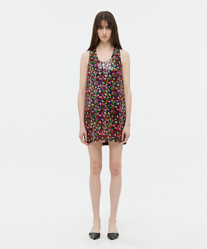 VEDERMI Spangle Dress