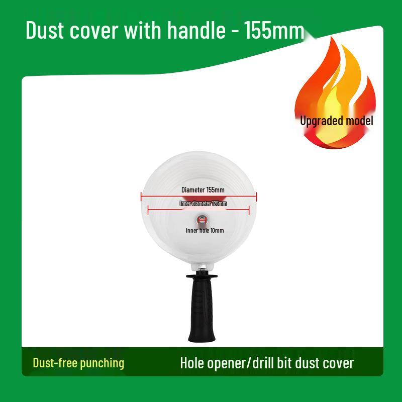 Wood Dust Cover Bowl for Ceiling Speaker Hole Expansion and Drill Bit Protection