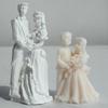 Bride and Groom Candle Silicone Mould DIY Wedding Dress Handmade Newlywed Couple Gypsum Aromatherapy Resin Mould Wedding Decor