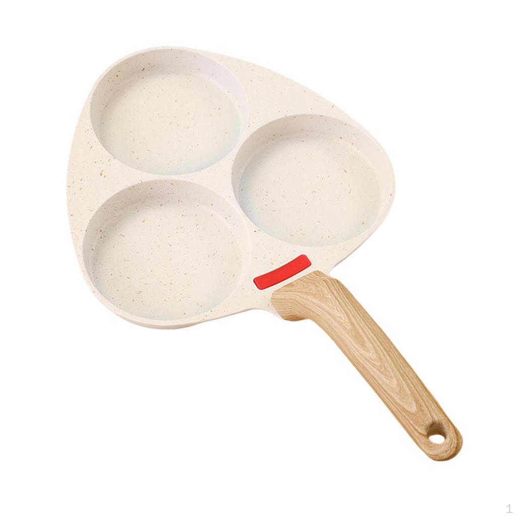 Egg Frying Pan Non-Stick Split Grill Cookware Breakfast Maker Omelette