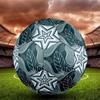 1PC Abstract Leaf Patterns Starburst Soccer Ball Size 5 Football Machine Sewn Indoor/Outdoor Universal Football A37