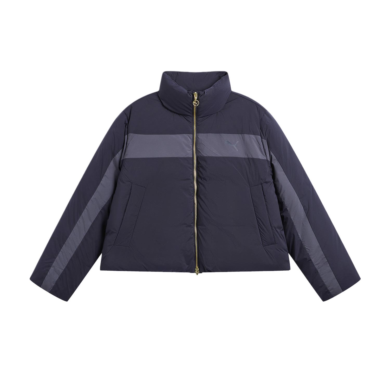 

Puma T7 Color Block Warm Duck Down Loose Long Sleeve Down Jacket Women outerwear 634283-16 2XL