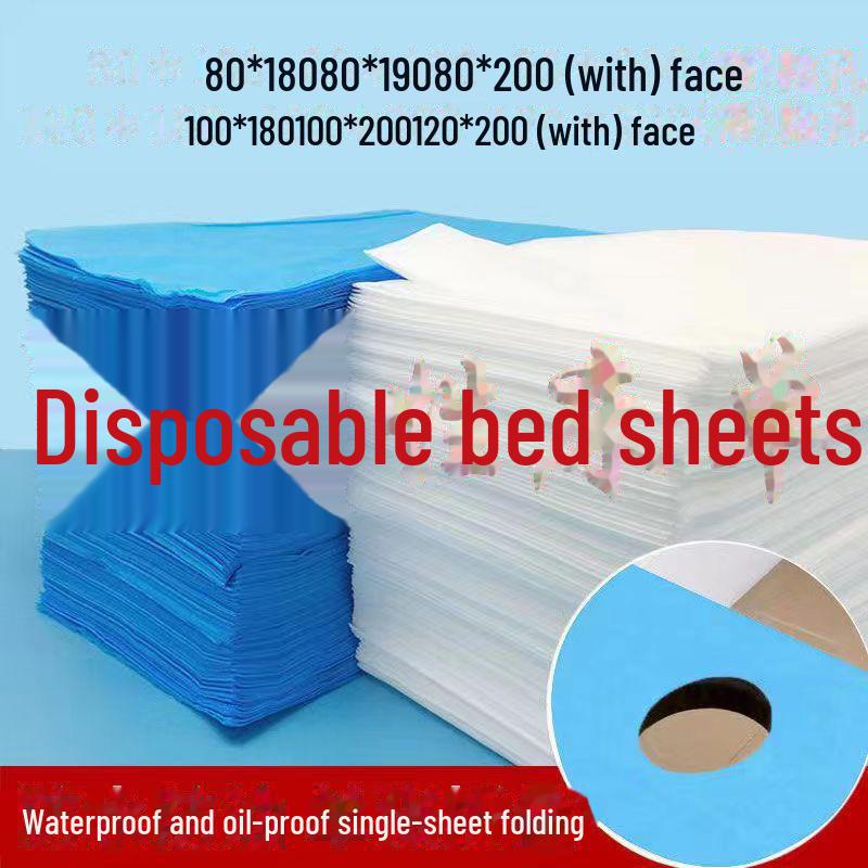 Waterproof, Oil-Proof, Thickened, Breathable Disposable Beauty Salon Massage Sheets