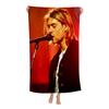 Singer K-Kurt C-Cobain Beach Towel For Kids Bath Towel Pool Towel Vacation Gift Picnic Towel Party Gift