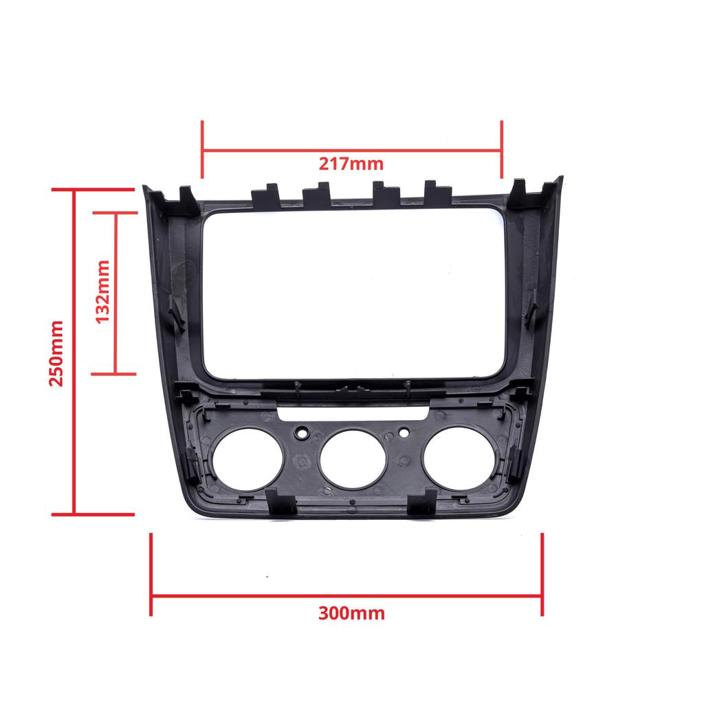 Einparts Ramka Montażowa Do Radia Skoda Yeti 2009-2017 Manual Ac Zatrzas