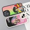 P-Powerpuff-GirlS For IPhone 16 15 14 16E 13 12 11 Pro Max Plus Phone Leather Case
