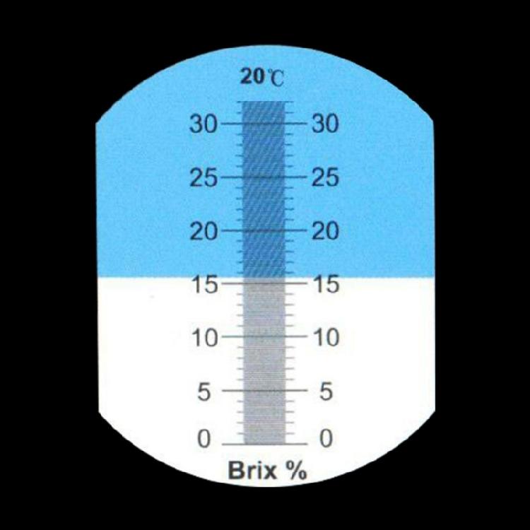 Refractometer Fit for Food Processing And Manufacturing Features Enhancing Optical Clear Temperature Compensated Design