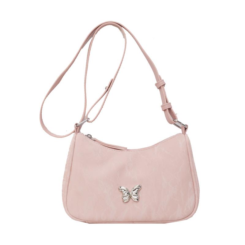 This year's popular fashion, gentle texture bow underarm bag, spring 2025 new versatile women's bag