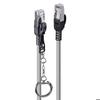 Secure Network Cable Cat.6A S/FTP LSZH - LINDY - 20m - Lockable Connectors - RJ45 Connectors - Grey