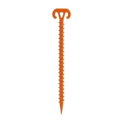 Outdoor Tent Nails 28cm Tent Stake Pegs Fixing Ground Screw Pegs Camping Hiking Floor Nail