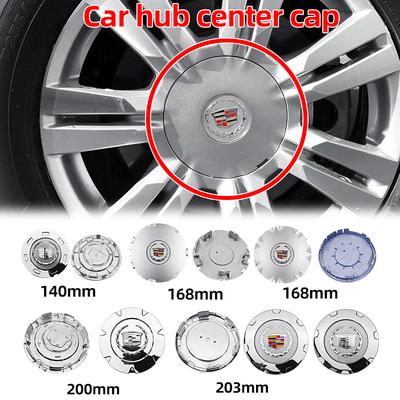 4pcs 140mm 168mm 200mm 203mm Car Wheel Center Hub Caps Tyre Rim Hub Cap Cover Wheels Accessories For Escalade SRX