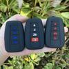Silicone Car Key Case Cover For Toyota Corolla Prius Camry V70 C-Hr Rav4 Hybrid Highlander Altis Land Cruiser Prado 150 Avalon
