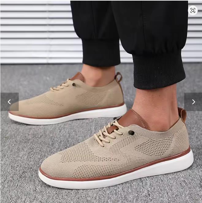 Men's Lightweight Knitted Shoes Comfortable All Day Long Have Fit Walking Shoes Suitable for Daily Wear Hiking Shoes