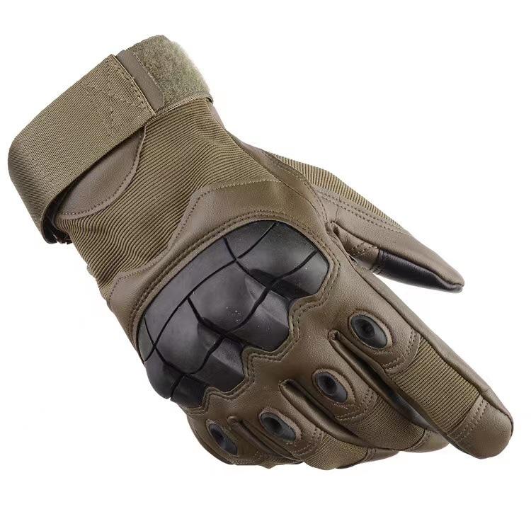 Tactical Gloves Men Outdoor Soft Shell Full Finger Protection Sports Training Military Fan Special Forces Riding Gloves