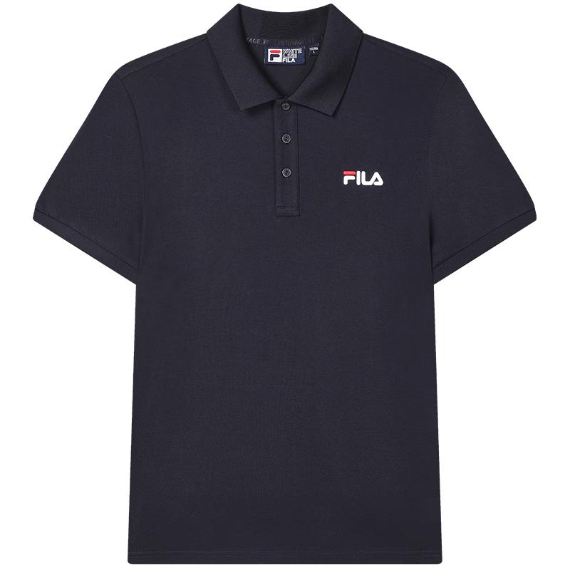 FILA Men s Knit Short Sleeve Polo Shirt M