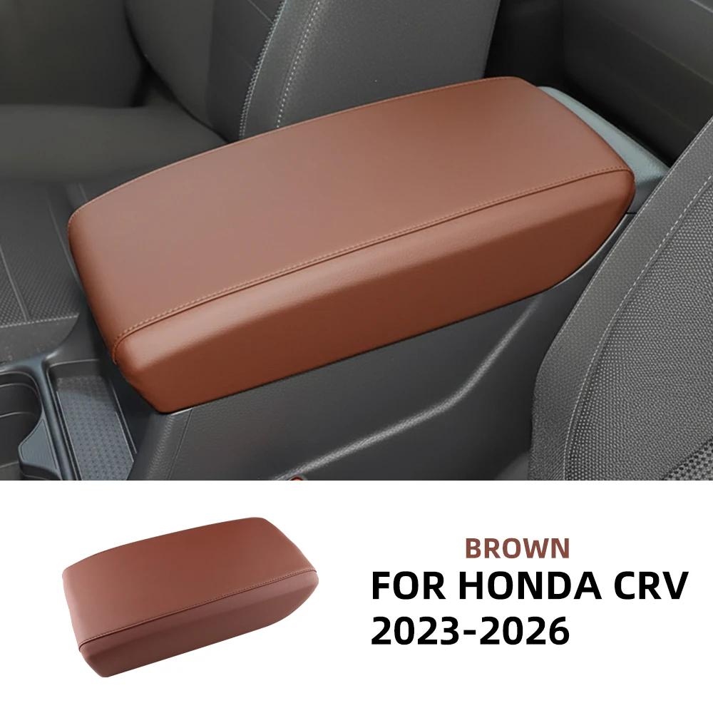 Leather Armrest Box Protective ABS Cover Arm Rest Lid Accessories Left And Right Drive for Honda Crv -2026 2024 2025