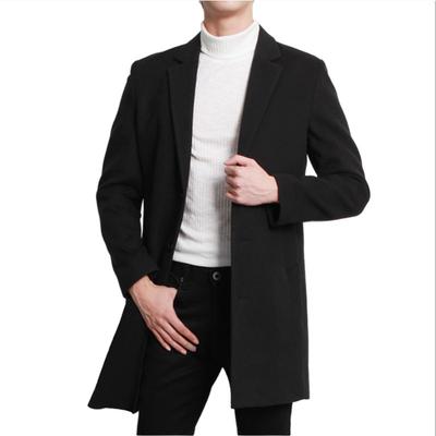 Neuer Herren Wollmantel Woll-Trenchcoat Wunschwind