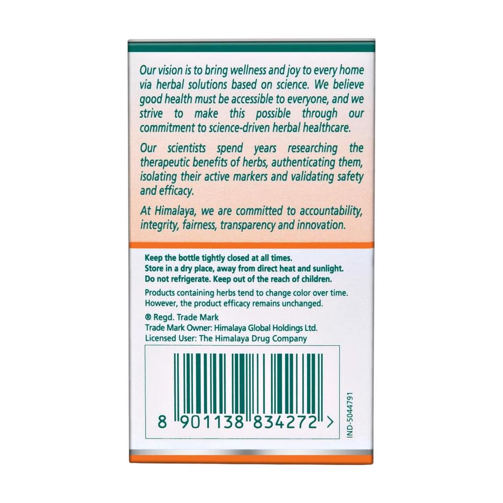 Himalaya Herbals Triphala Capsules For Digestive Health Relief From Bloating And Constipation Support – 60 Capsules