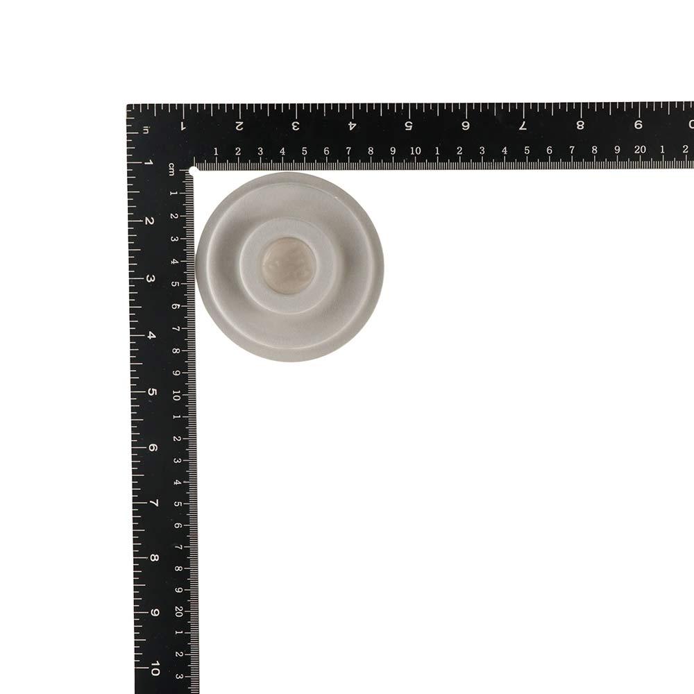 Plastic Resin DIY Necklace Tool Gray Flocked Bead Board Measuring Tool Jewelry Design Tool