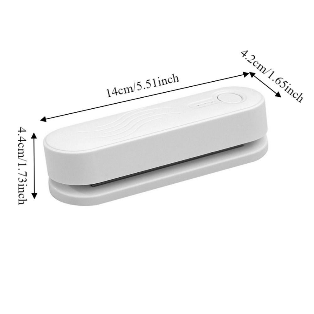 Mini Food Packaging Bag Sealer USB Charging Heat Sealer Plastic Bags Sealer Food Storage