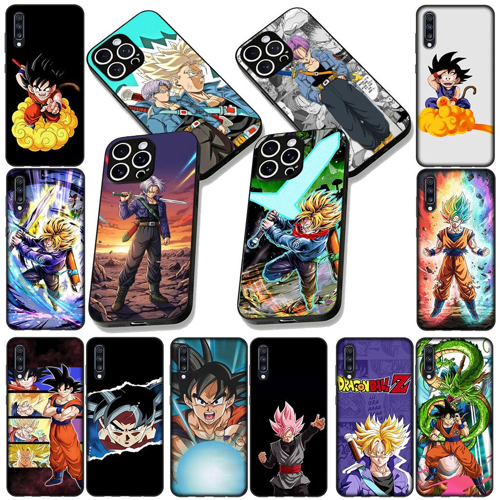 for Samsung Galaxy A05 A06 A14 A50 A51 A52 A12 A13 A17 A70 A07 A25 A26 A56 A23 M53 Case Trunks Dragon Torankusu Son Gokus Ball