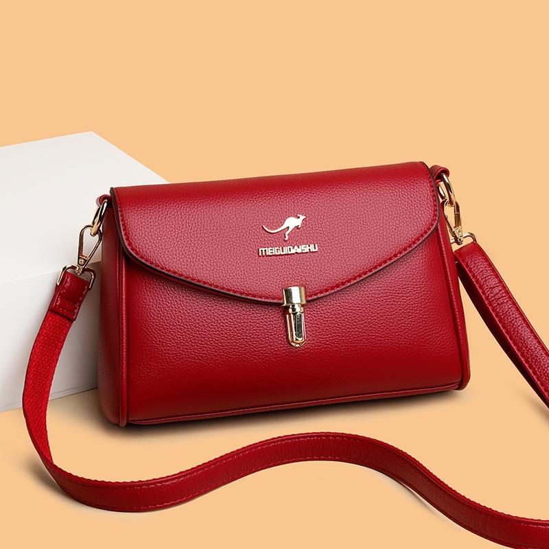 Women's bag summer new middle-aged women's bag shoulder messenger bag atmospheric mother small bag one piece delivery