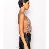 Fantasy Drop Razor Crystal Body Chain Top Women Handmade Sexy Harness Bra Chain Jewelry Accessories for Party